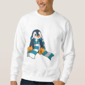 Penguin with Scarf Sweatshirt (Vorderseite)