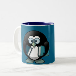 Penguin Zweifarbige Tasse