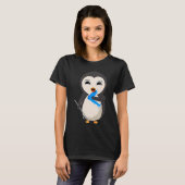 Penguina - Fischen mit der Angel T-Shirt (Vorne ganz)