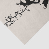 Penguine distributing christmas gifts seidenpapier (Ausschnitt)