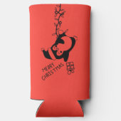 Penguine distributing christmas gifts selters dosenkühler (Rückseite)