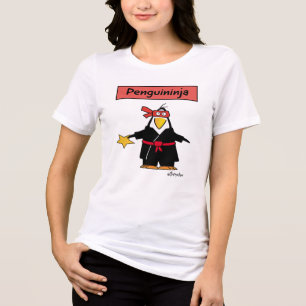PENGUINJA Pinguin ninja von Sandra Boynton T-Shir Tri-Blend Shirt