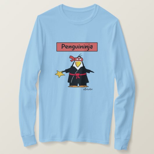 PENGUINJA Pinguin ninja von Sandra Boynton T-Shirt (Design vorne)