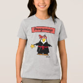PENGUINJA Pinguin ninja von Sandra Boynton Tri-Blend Shirt (Vorderseite)