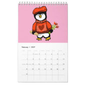 Penguins 365 kalender (Feb 2027)