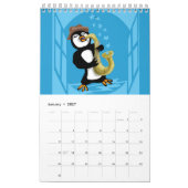 Penguins 365 kalender (Jan 2027)