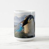 Penguins and Parakeets Kaffeetasse (Mittel)