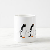 Penguins auf einer Tasse (Mittel)
