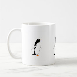 Penguins auf einer Tasse addieren Namen