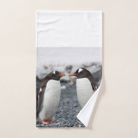 Penguins Badetuch Set (Handtuch)