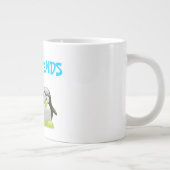 PENGUINS "BEST FRIENDS" Jumbo-Tasse (Rechts)