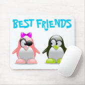 PENGUINS "BEST FRIENDS" MOUSEPAD (Mit Mouse)