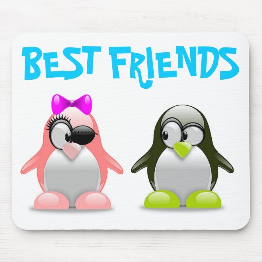 PENGUINS "BEST FRIENDS" MOUSEPAD (Vorne)