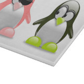 PENGUINS "BEST FRIENDS" SCHNEIDEBRETT (Ecke)