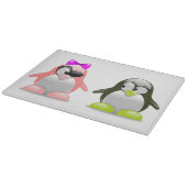 PENGUINS "BEST FRIENDS" SCHNEIDEBRETT (Ecke)