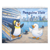 Penguins Besuch in NYC Kalender (Titelbild)