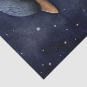 Penguins Boho Mystical Art Seidenpapier (Detail)