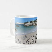 Penguins Boulders Beach | Südafrika Kaffeetasse (Vorderseite Links)