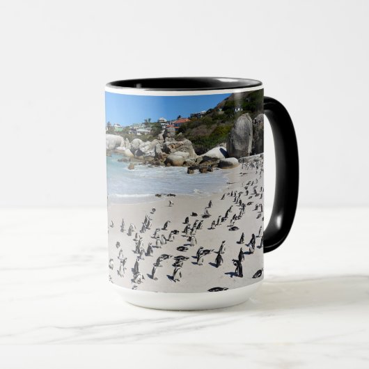 Penguins Boulders Beach | Südafrika Tasse (VorderseiteRechts)
