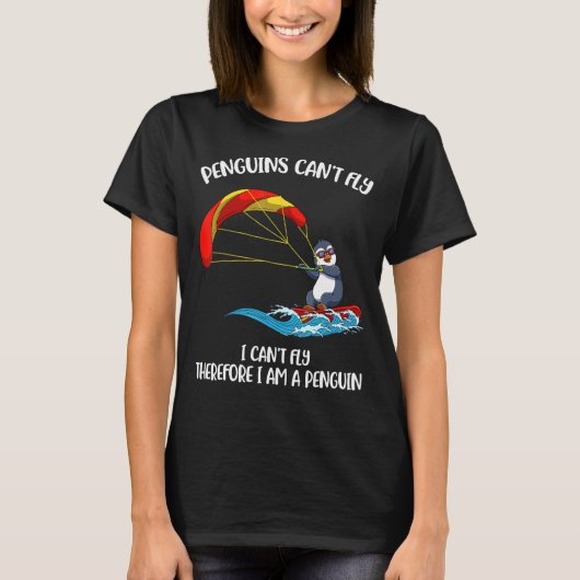 Penguins Cant Fly T-Shirt (Vorderseite)