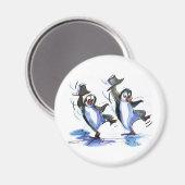PeNgUiNs DaNciNg Magnet (Vorderseite/Rückseite)