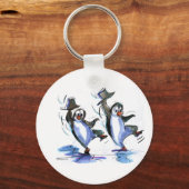 penguins dancing schlüsselanhänger (Vorderseite)