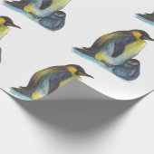 Penguins, die Mattverpackungs-Papier zeichnen Geschenkpapier (Ecke)