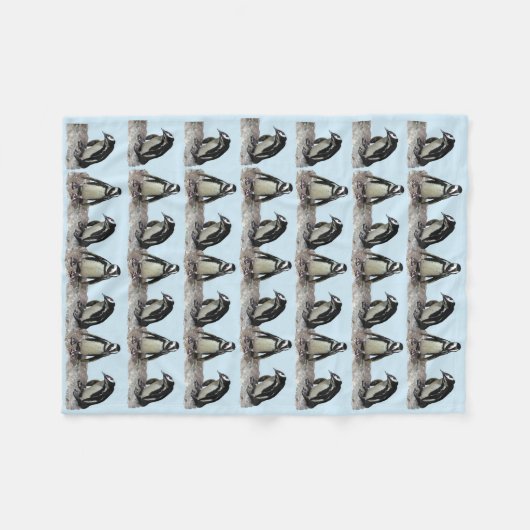 Penguins-Fleece-Decke Fleecedecke (Vorderseite (Horizontal))
