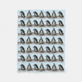 Penguins-Fleece-Decke Fleecedecke (Vorderseite)