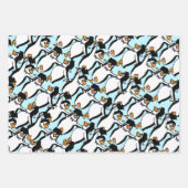 Penguins Graduation  Geschenkpapier Set (Vorderseite 3)