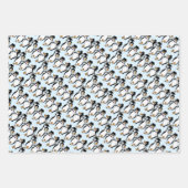 Penguins Graduation  Geschenkpapier Set (Vorderseite)