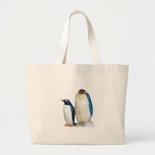 Penguins-große Leinwand-Tasche Jumbo Stoffbeutel