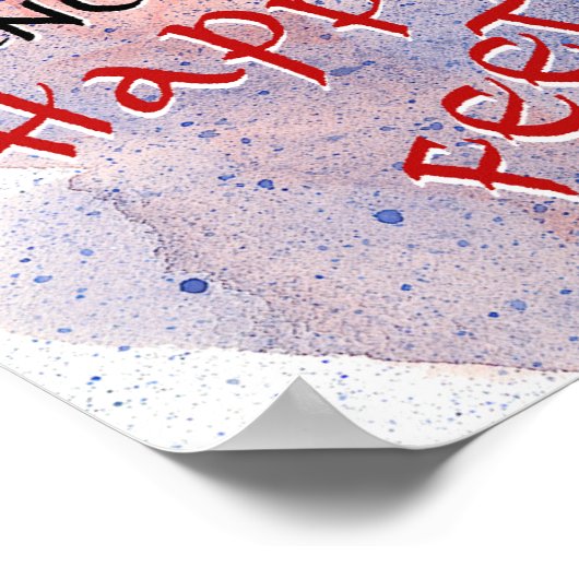 PENGUINS GROSSE WERTE BEISPIELE TANZ GLÜCKLICH POSTER (Ecke)