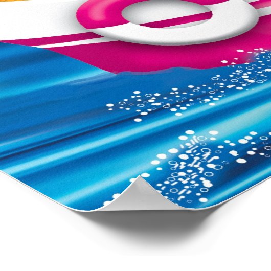 penguins in Antarctica Poster (Ecke)