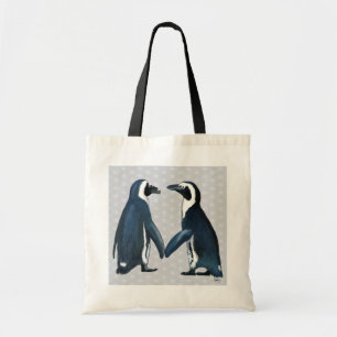 Penguins in der Liebe Tragetasche
