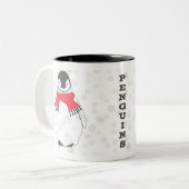PENGUINS in der SCHNEE Tasse (Vorderseite Links)