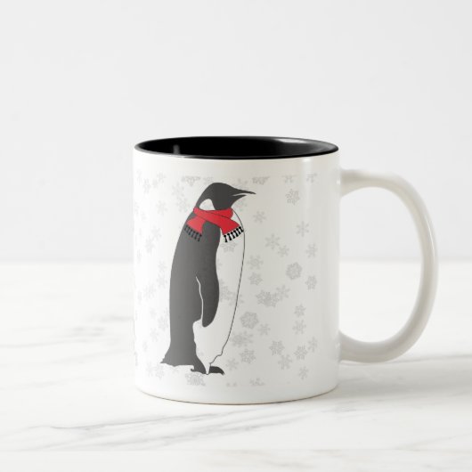 PENGUINS in der SCHNEE Tasse (Rechts)