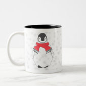 PENGUINS in der SCHNEE Tasse (Links)