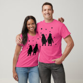 Penguins in love love each other penguins T-Shirt (Unisex)