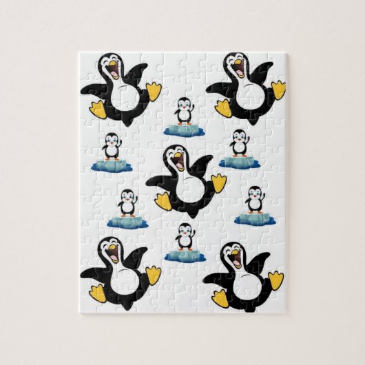 Penguins Jigsaw Puzzle (Vertikal)