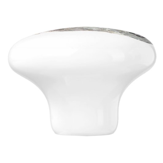 Penguins-Keramik-Griff Keramikknauf (Seitenansicht)