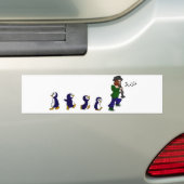 Penguins-Liebe-Jazz Autoaufkleber (Auf Auto)