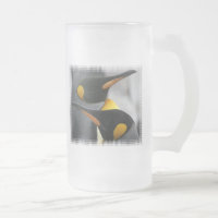 Penguins-mattierte Bier-Tasse