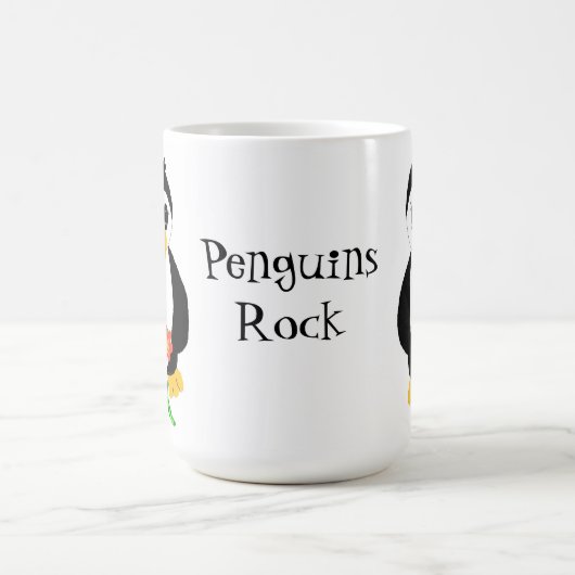 Penguins Rock Kaffeetasse (Mittel)