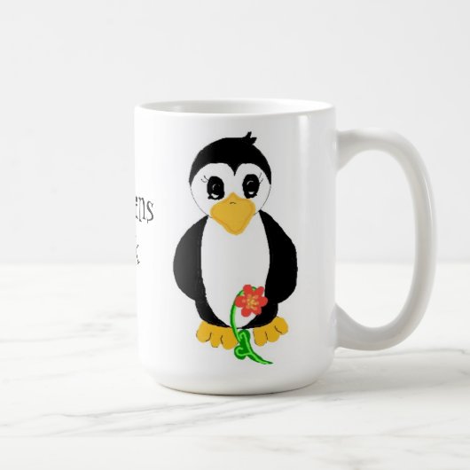 Penguins Rock Kaffeetasse (Rechts)