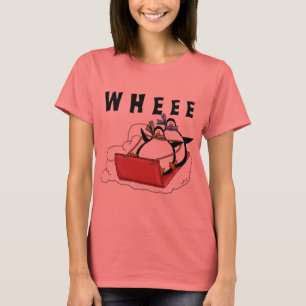 Penguins Rodeln Tshirts und Geschenke