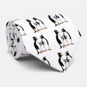 Penguins schlossen ab krawatte (Gerollt)