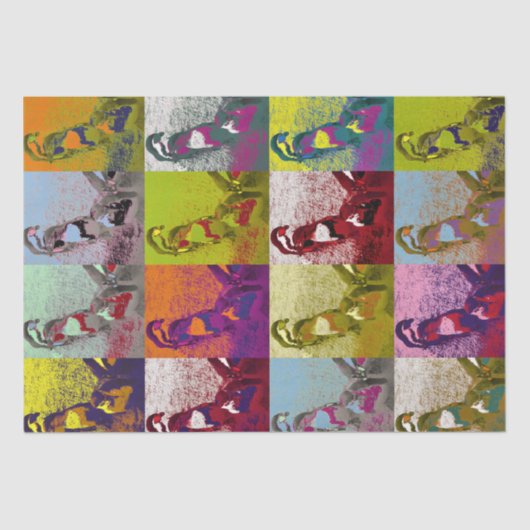 PENGUINS SEIDENPAPIER (Vorderseite)