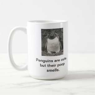 Penguins sind niedlich, aber ihr kacken Sie Kaffeetasse