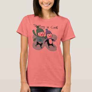 Penguins-Skaten ist cool T-Shirt